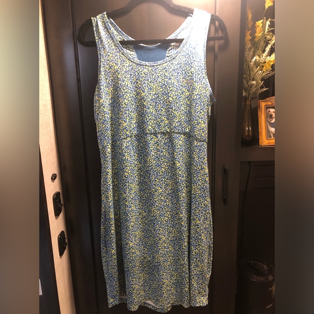 Columbia PFG Omni Freeze Floral Print Dress Size Large